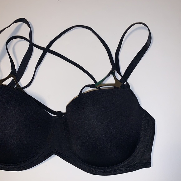 Marlies Dekkers Undressed Black and Silver Strappy Bra - Women’s Size 38B / B38 - Picture 6 of 7